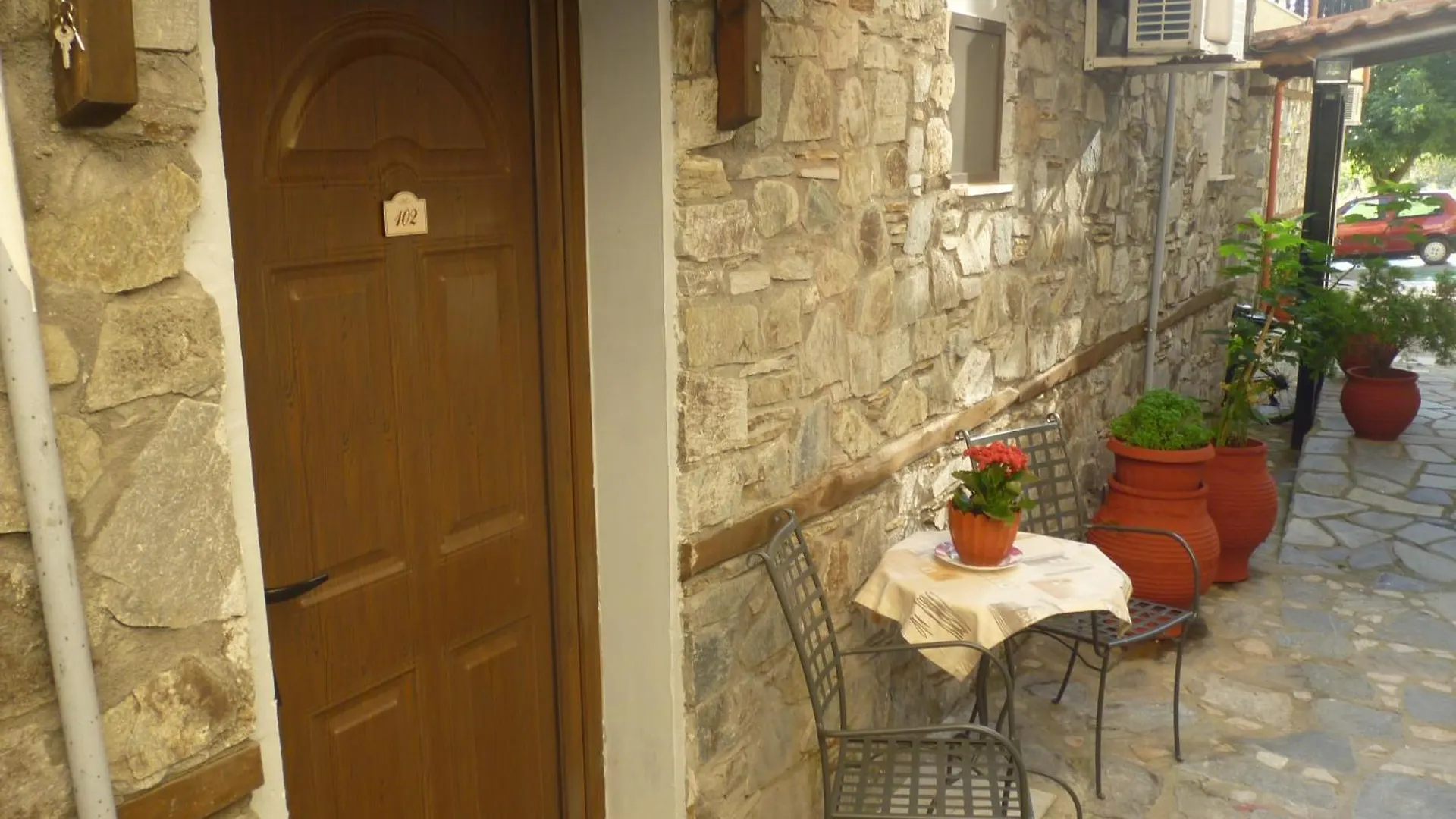 Archontiko Zachou Aparthotel Loutra Volvis